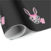 GASMASK VERPACKUNG GESCHENKPAPIER (Rolleneckpunkt)