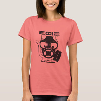 Gasmaske 2012 weiß T-Shirt