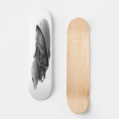 Gasmaske 6.0 skateboard (Vorderseite)