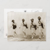 Gasmaske-Bohrung, Scott Field, Illinois Postkarte (Vorne/Hinten)