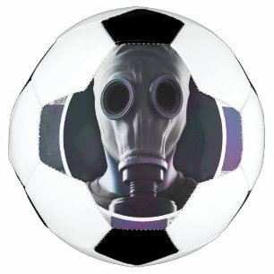 Gasmaske-Fußball Fußball