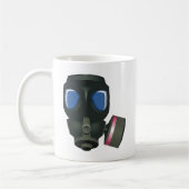 Gasmaske Kaffeetasse (Links)