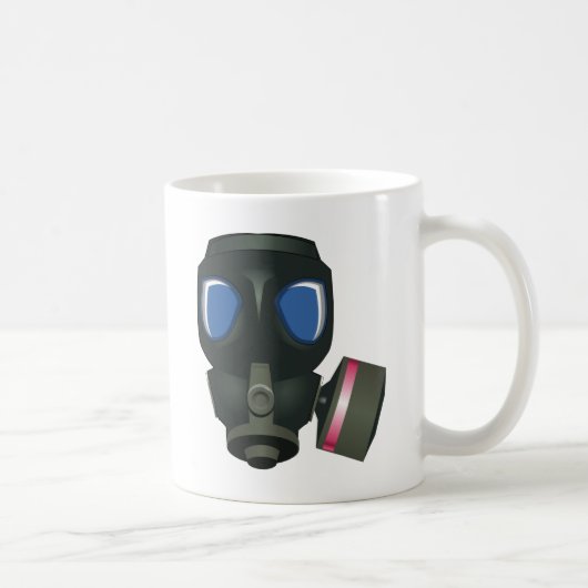 Gasmaske Kaffeetasse (Rechts)