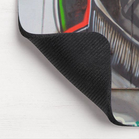 Gasmaske Mousepad (Ecke)