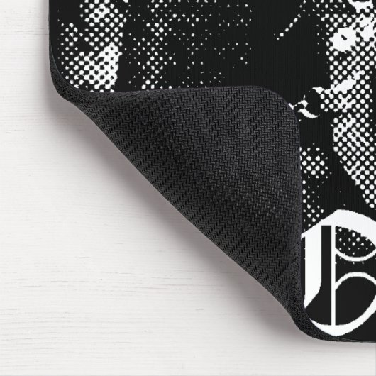 Gasmaske Mousepad (Ecke)