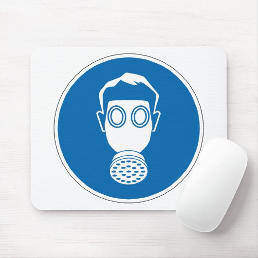 Gasmaske Mousepad (Mit Mouse)