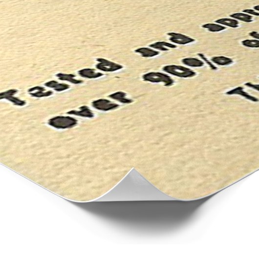 Gasmaske Poster (Ecke)