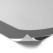 Gasmaske Poster (Ecke)