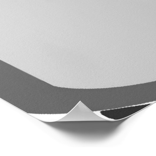 Gasmaske Poster (Ecke)