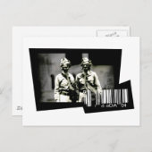 Gasmaske (Postkarte) Postkarte (Vorne/Hinten)