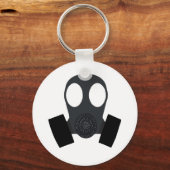 Gasmaske Schlüsselanhänger (Vorderseite)