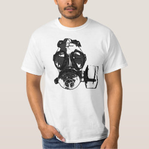 Gasmaske-Shirt T-Shirt