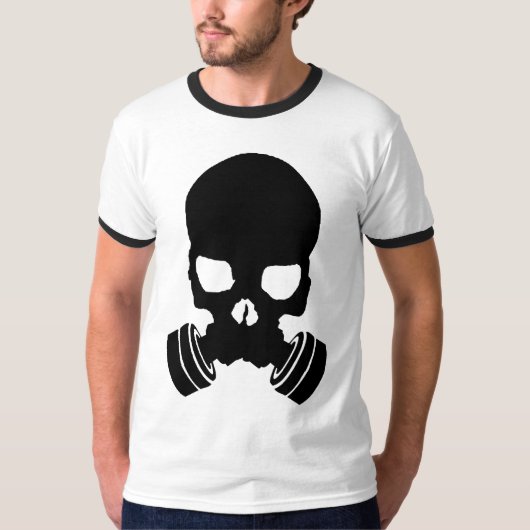Gasmaske-T - Shirt (Vorderseite)
