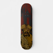 Gasmaske-Zombie-Skatebretter Skateboard (Vorne)