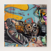 Gasmasken für alle! puzzle (Horizontal)