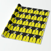 GASMASKFUNNY CHRISTMAS WRAPPING PAPIER GESCHENKPAPIER (Ungerollt)