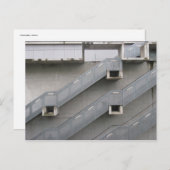 Gasometer Parkgarage Postkarte (Vorne/Hinten)