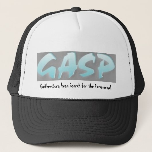 GASP_logo, Gaithersburg Flächensuche für die Truckerkappe (Vorderseite)