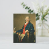 Gaspard Meyer oder Der Mann im roten Waistcoat Postkarte (Stehend Vorderseite)