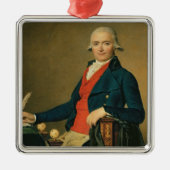 Gaspard Meyer oder der Mann in der roten Weste Silbernes Ornament (Vorne)