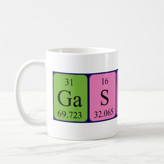 Gaspard Periodenname Tasse (Links)
