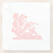 Gaspard's Children Flag - Glass Untersetzer (Rückseite)