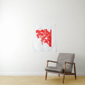 Gaspard's Children Flag - Kleine Tapestry Wandteppich (Beispiel)