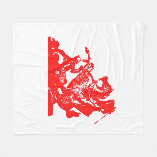 Gaspard's Children Flag - Mittelfläschchen Fleecedecke (Vorderseite (Horizontal))