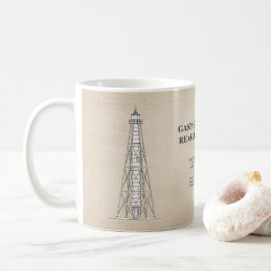 Gasparilla Island Rear Range Light - Florida - SBD Kaffeetasse