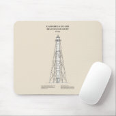 Gasparilla Island Rear Range Light - Florida - SBD Mousepad (Mit Mouse)