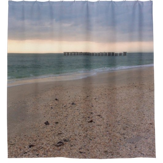 Gasparilla Island Sunset Duschvorhang (Vorderseite)