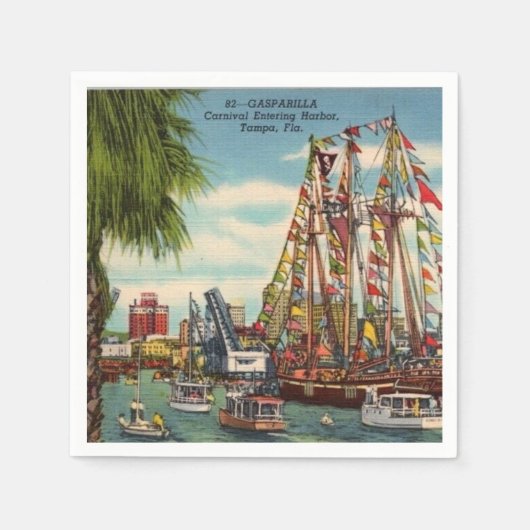 Gasparilla Napkins Serviette (Vorderseite)