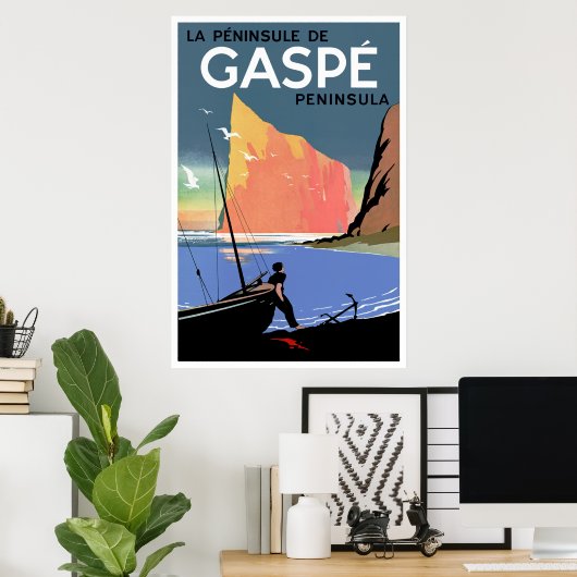 Gaspé Halbinsel ~ Kanada Poster (Heimbüro)