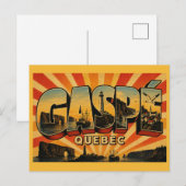 Gaspé-Halbinsel Quebec Land's End Postkarte (Vorne/Hinten)
