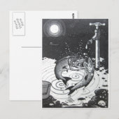 Gaspingelfisch Postkarte (Vorne/Hinten)