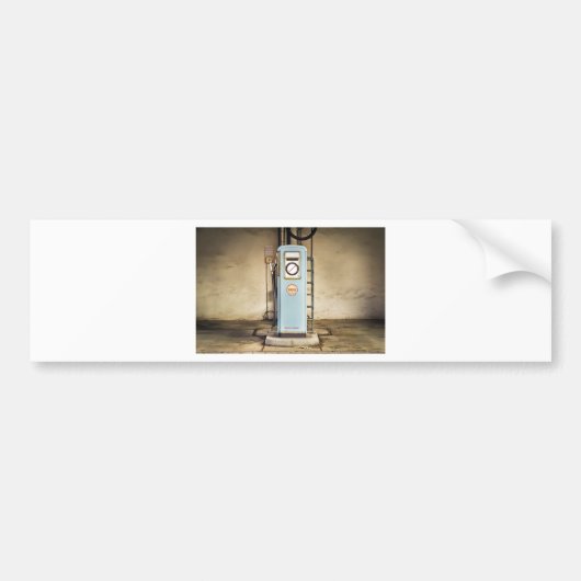 Gaspumpe Autoaufkleber (Vorne)