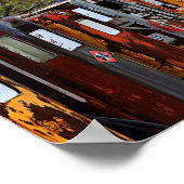 Gaspumpe Conga Linie in New Mexico Poster (Ecke)