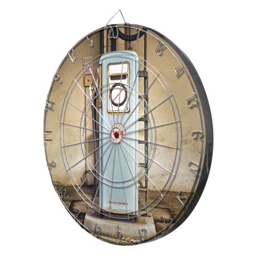 Gaspumpe Dartscheibe (Vorderseite rechts)