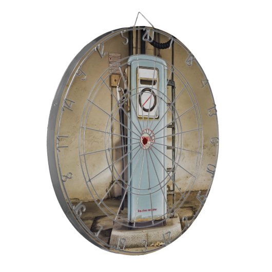 Gaspumpe Dartscheibe (Vorderseite Links)