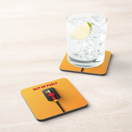 Gaspumpe Getränkeuntersetzer (Rechte Seite)