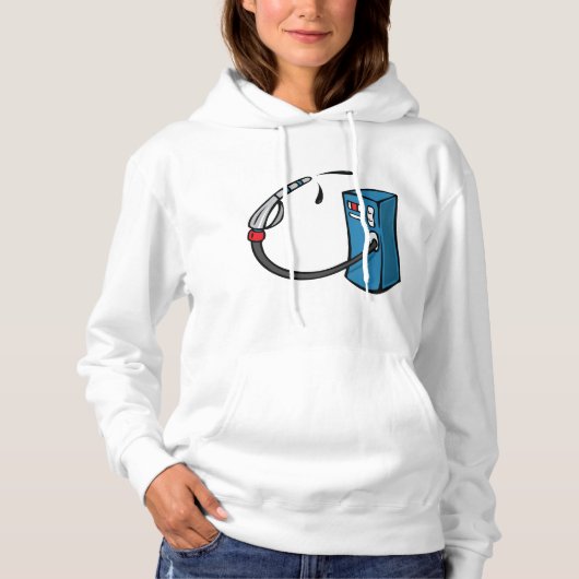 Gaspumpe Hoodie (Vorderseite)