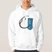 Gaspumpe Hoodie (Vorderseite)