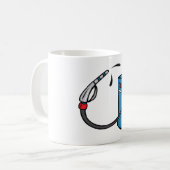 Gaspumpe Kaffeetasse (Vorderseite Links)
