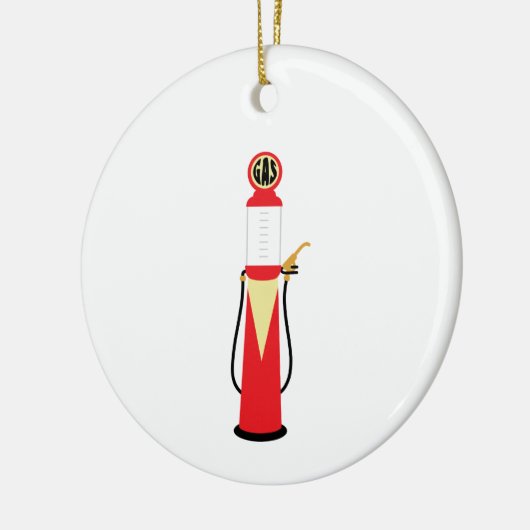 Gaspumpe Keramik Ornament (Links)