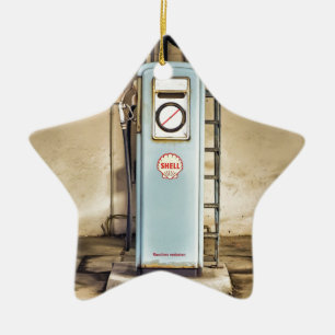 Gaspumpe Keramik Ornament