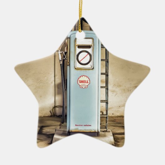 Gaspumpe Keramik Ornament (Vorne)