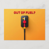 Gaspumpe Postkarte (Vorderseite)