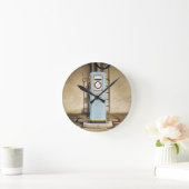 Gaspumpe Runde Wanduhr (Zuhause)