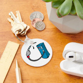 Gaspumpe Schlüsselanhänger