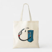 Gaspumpe Tote Beutel Tragetasche (Rückseite)